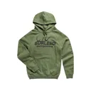 Burlebo Men's Fleece Elk Horn Hoodie Olive Medium - Burlebo