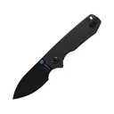 Vosteed Raccoon Cub Pocket Knife 2.34" Drop Point Sandvik 14C28N Black Stonewash Blade G-10 Handle Black - Vosteed
