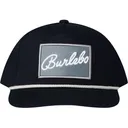 Burlebo Men's Patch Hat Black One Size Fits Most - BURLEBO