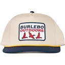 Burlebo Men's Outdoorsman Hat Cream/Navy/Gold One Size Fits Most - Burlebo