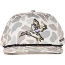Burlebo Men's Diving Mallard Hat Classic Deer Camo One Size Fits Most - Burlebo