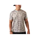 Burlebo Men's Go To Short Sleeve Crew Neck T Shirt Classic Deer Camo XL - Burlebo