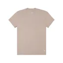 Burlebo Men's Go To Short Sleeve Crew Neck T Shirt Sandstone Large - Burlebo