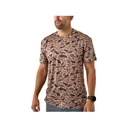 Burlebo Men's Go To Short Sleeve Crew Neck T Shirt Gauge Camo XL - Burlebo