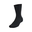 Under Armour Men's Tec Crew Socks Black/Black/White Large 6 Pairs - Under Armour