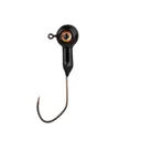 Mr. Crappie XL Stiletto 1/16oz Round Ball Jighead Black - Mr. Crappie