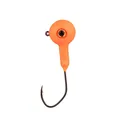 Mr. Crappie XL Stiletto 1/16oz Round Ball Jighead Orange - Mr. Crappie