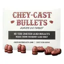 Chey-Cast HI-TEK Super Coat 9mm Luger, 38 Super (356 Diameter) Bullets 115 Grain Round Nose Box of 500 - Chey-Cast Bullets