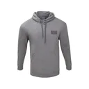 MTN OPS Men's Stacked 2.0 Hoodie Heather Gray 2XL - MTN OPS