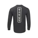 MTN OPS Men's Stacked 2.0 Long Sleeve T Shirt Charcoal Medium - MTN OPS