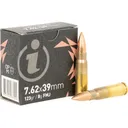 Igman 7.62x39mm Ammo 123 Grain Full Metal Jacket Box of 15 - Igman