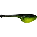 Mr. Crappie Shadpole XL 2.5" Swimbait Tuxedo Black Chartreuse - Mr. Crappie