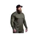 Born Primitive Men's Range Long Sleeve Crew Neck Shirt Ranger Green Large - Born Primitive