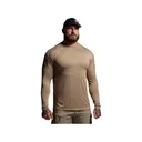 Born Primitive Men's Range Long Sleeve Crew Neck Shirt Brown XL - Born Primitive