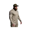 Born Primitive Men's Range Long Sleeve Crew Neck Shirt Desert Tan XL - Born Primitive