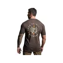 Born Primitive Men's Outdoor Emblem T Shirt Chestnut XL - Born Primitive