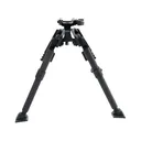 GG&G XDS QD Standard Bipod QD Picatinny Mount 7-9.25 Inches Black - GG&G