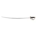 Cold Steel US 1860 Heavy Cavalry Saber 36" 1055 Carbon Steel Blade Leather Wrapped Handle Black - Cold Steel