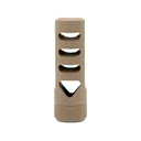 Weatherby Accubrake DST Muzzle Brake .760 1/2"-28 Thread FDE - Weatherby