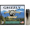 Grizzly Cartridge Bear Load 454 Casull Ammo 400 Grain Flat Nose Box of 20 - Grizzly Cartridge