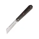 Jack Wolf Knives After Hours Jack Pocket Knife 3.15" Sheepsfoot CPM-S90V Satin Blade Fat Carbon Handle Red Dark Matter - Jack Wolf Knives