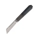 Jack Wolf Knives After Hours Jack Pocket Knife 3.15" Sheepsfoot CPM-S90V Satin Blade Linen Micarta Handle Blue - Jack Wolf Knives