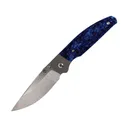 Jack Wolf Knives Tango Pocket Knife 3.02" Drop Point CPM-S90V Satin Blade Kirinite Handle Crystal Lake - Jack Wolf Knives