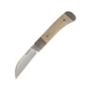 Jack Wolf Knives Diamondback Jack Pocket Knife 3.35" Wharncliffe CPM-S90V Stonewashed Blade Linen Micarta Handle Green - Jack Wolf Knives