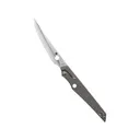 Spyderco Cobol Pocket Knife 3.63" Tanto Point Bohler M390 Satin Blade Titanium Handle Gray - Spyderco