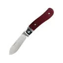 Jack Wolf Knives K9 Jack Pocket Knife 2.84" Drop Point 154CM Satin Blade Richlite Handle Redstone - Jack Wolf Knives