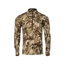 First Lite Men's Kiln Quarter Zip Base Layer Shirt First Lite Typha 2XL - First Lite
