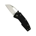 Demko Knives Nano Shark Pocket Knife 2" Shark Foot AUS-10 Satin Blade Glass Reinforced Nylon (GRN) Handle Black - Demko Knives