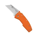 Demko Knives Razor Shark Pocket Knife 2.4" Utility Stainless Steel Satin Blade Glass Reinforced Nylon (GRN) Handle Orange - Demko Knives