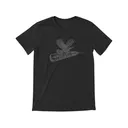MeatEater Men's Turkey Feather Short Sleeve Crew Neck T Shirt Charcoal XL - Meateater
