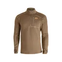 First Lite Men's Furnace Quarter Zip Shirt Dry Earth Large - First Lite