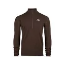 First Lite Men's Kiln Quarter Zip Base Layer Shirt Terra Medium - First Lite