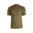 First Lite Men's Wick Short Sleeve Base Layer Shirt Conifer 2XL - First Lite