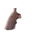 Hogue Fancy Hardwood Grips with Top Finger Groove for Ruger Redhawk Checkered Pau Ferro - Hogue