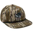 MeatEater Men's Vintage Turkey Hat Bottomlands/Black One Size Fits Most - MeatEater