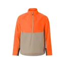 Orvis Men's Pro LT Quarter Zip Shirt Tan/Blaze XL - Orvis