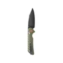 Skallywag Tactical Mako II Pocket Knife 3.5" Clip Point D2 Black Stonewash Blade G-10 Handle OD Green - Skallywag Tactical