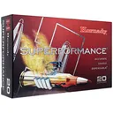 Hornady Superformance 308 Winchester Ammo 180 Grain SST (Super Shock Tip) Polymer Tip Box of 20 - Hornady