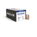 Nosler Solid Base 6mm, 243 Caliber (243 Diameter) Bullets 100 Grain Jacketed Soft Point Box of 50 - Nosler