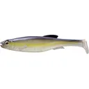 Megabass Magdraft Freestyle 5" Swimbait Pro Blue Clear Chartreuse - Megabass