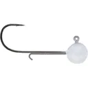 Big Bite Baits Swimmer Ball Head 1/4oz Round Ball Jighead 3/0 Pearl - Big Bite Baits