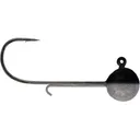Big Bite Baits Swimmer Ball Head 1/4oz Round Ball Jighead 3/0 Black Back - Big Bite Baits