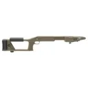 Choate Ultimate Sniper Stock for Savage 110 Series Long Action Staggered Feed Blind Magazine 1.25" Barrel Channel Right Hand Olive Drab - Choate