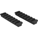 JE Machine M-LOK 7-Slot Picatinny Rail Section 2PK - J&E Machine Tech