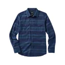 5.11 Men's Austin Flannel Shirt Pacific Navy Stripe 2XL - 5.11