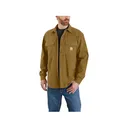 Carhartt Men's Rugged Flex Relaxed Fit Fleece Lined Shirt Jacket Oak Brown 2XL - Carhartt